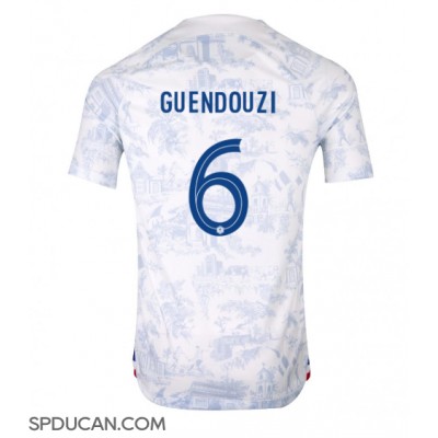 Muški Nogometni Dres Francuska Matteo Guendouzi #6 Gostujuci SP 2022 Kratak Rukav
